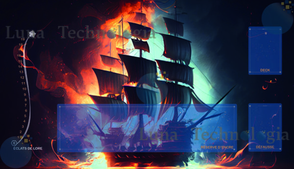 Tapis bateau pirate